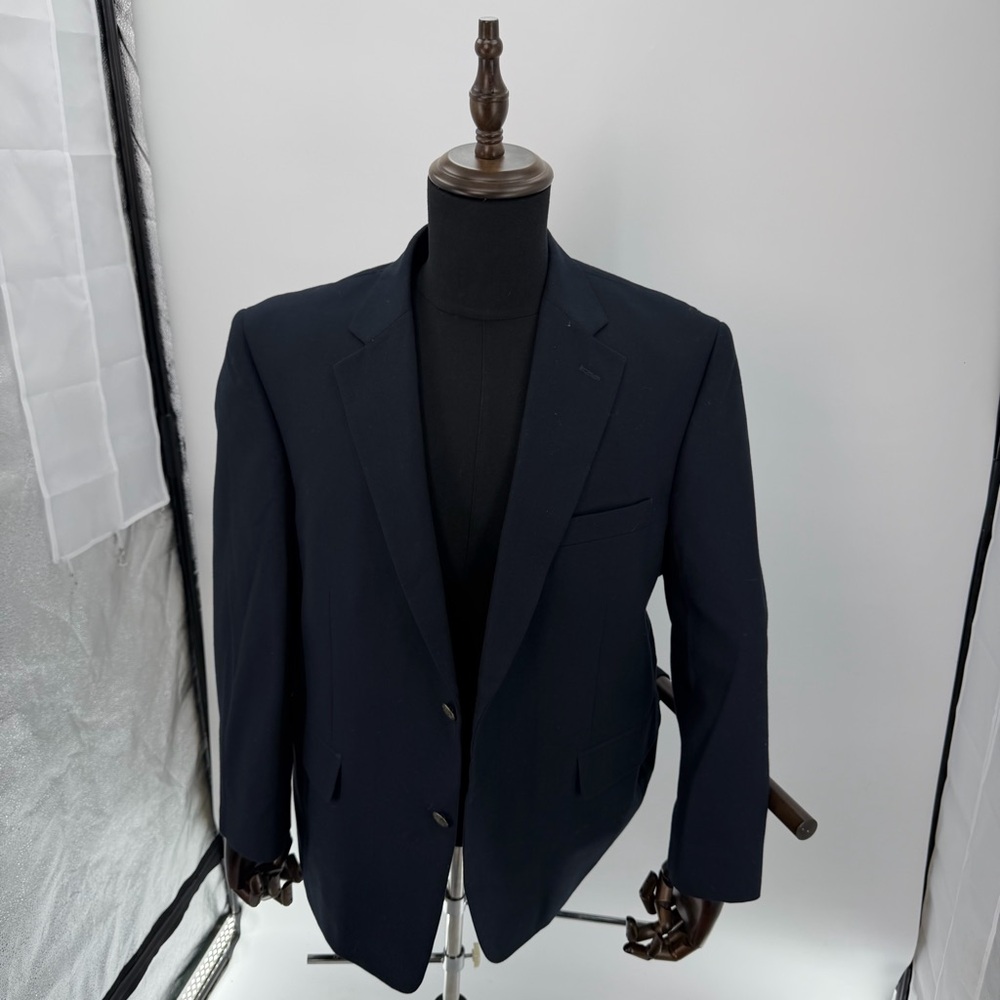 Elegant Midnight Blue Men's Blazer